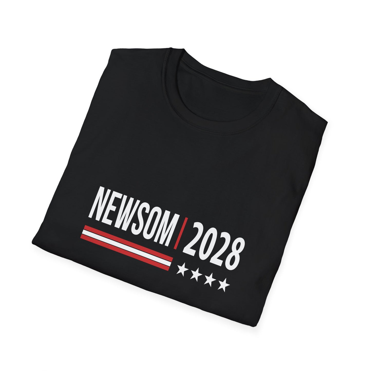 Newsom 2028 Unisex T-Shirt, Political Campaign Election Shirt, Democrat Supporter Shirt, Gavin Newsom for President, Political Apparel