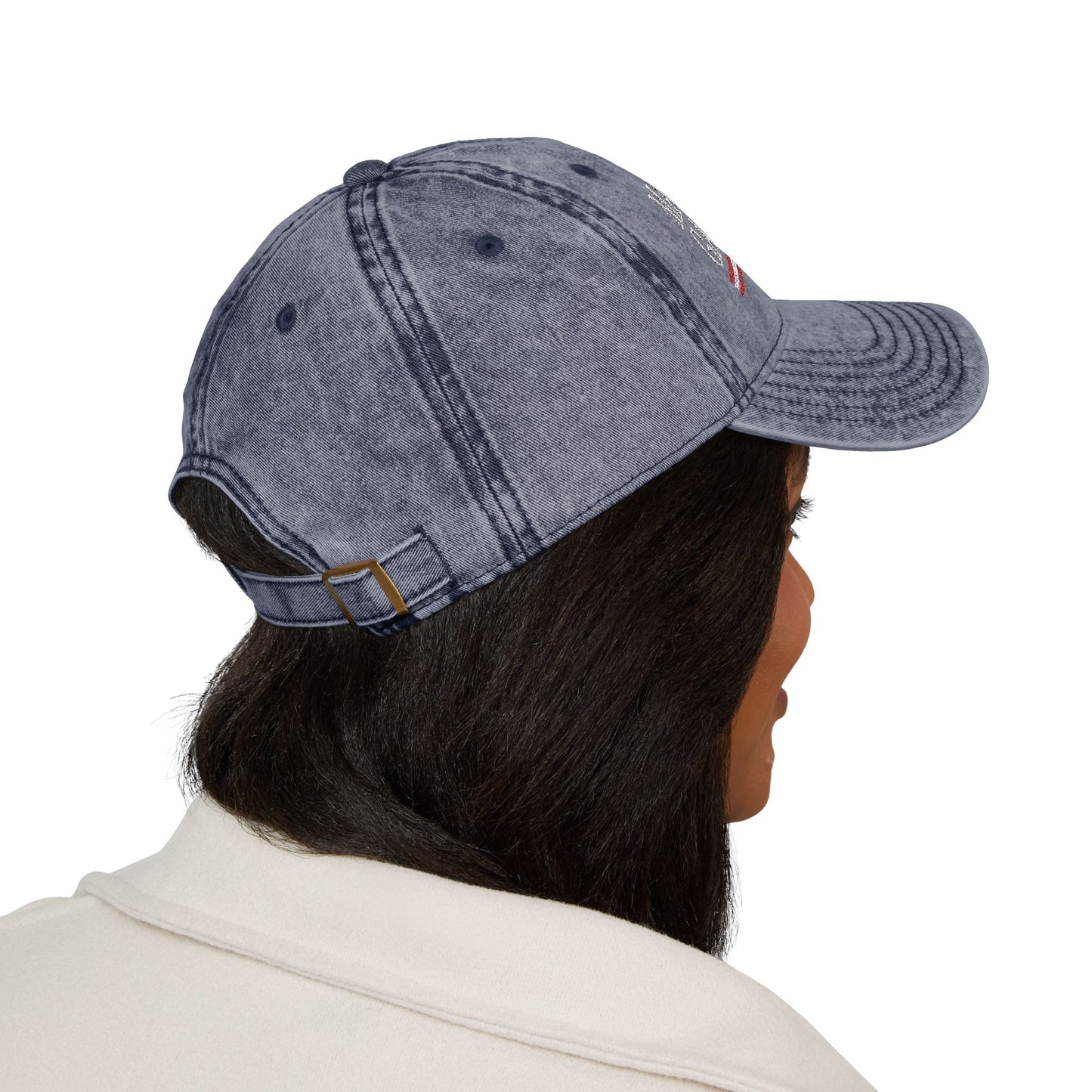 Make America Gavin Again, Vintage Embroidered Denim Cap for Supporters, Democracy Political Merchandise, Soft Adjustable Baseball Dad Hat