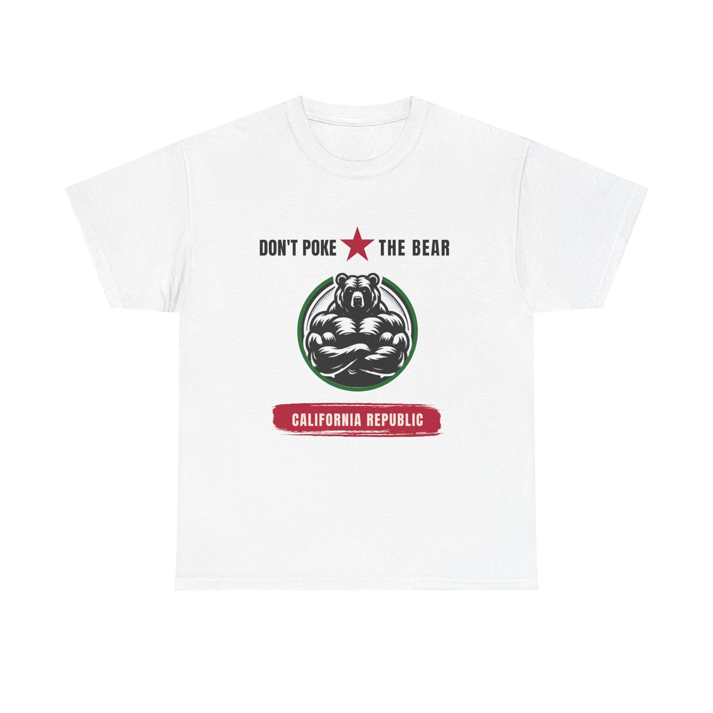 Don't Poke the Bear California Republic Unisex T-shirt, Gavin Newsom 2028, Political Statement Shirt for Democrat Supporters, California