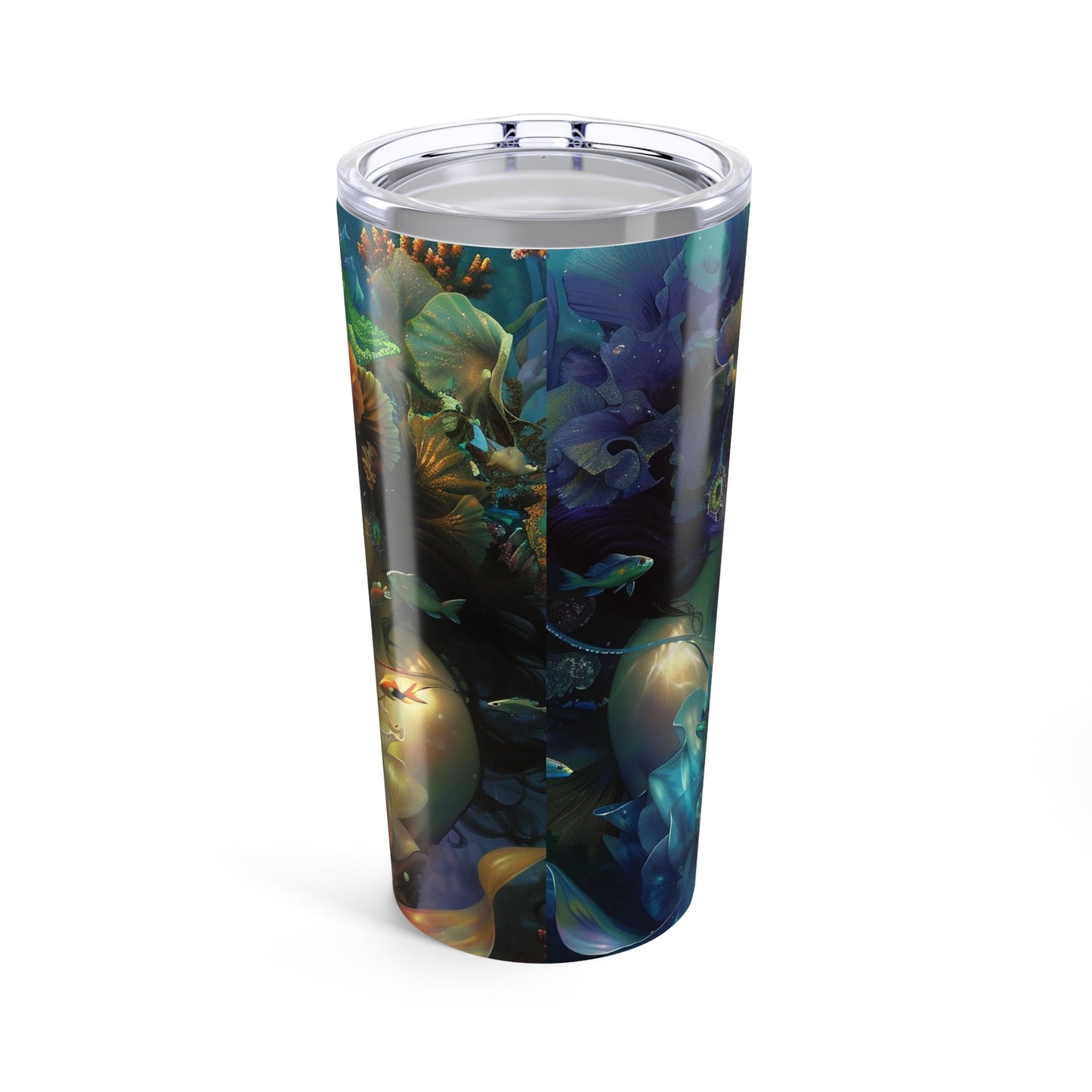 07 Mermaid Tumbler, Water Goddesses, To-go Coffee Cup, Mermaidcore, Fairycore, Goddess, Stainless Steel Travel Tumbler 20oz