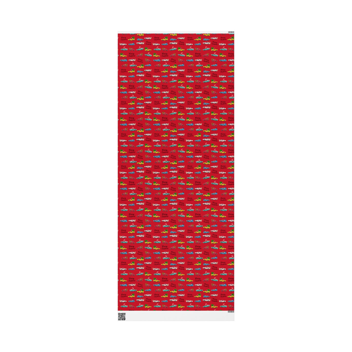 Amphicar 770 Merry Christmas Wrapping Paper for Holiday Gift Giving RED (3 sizes)