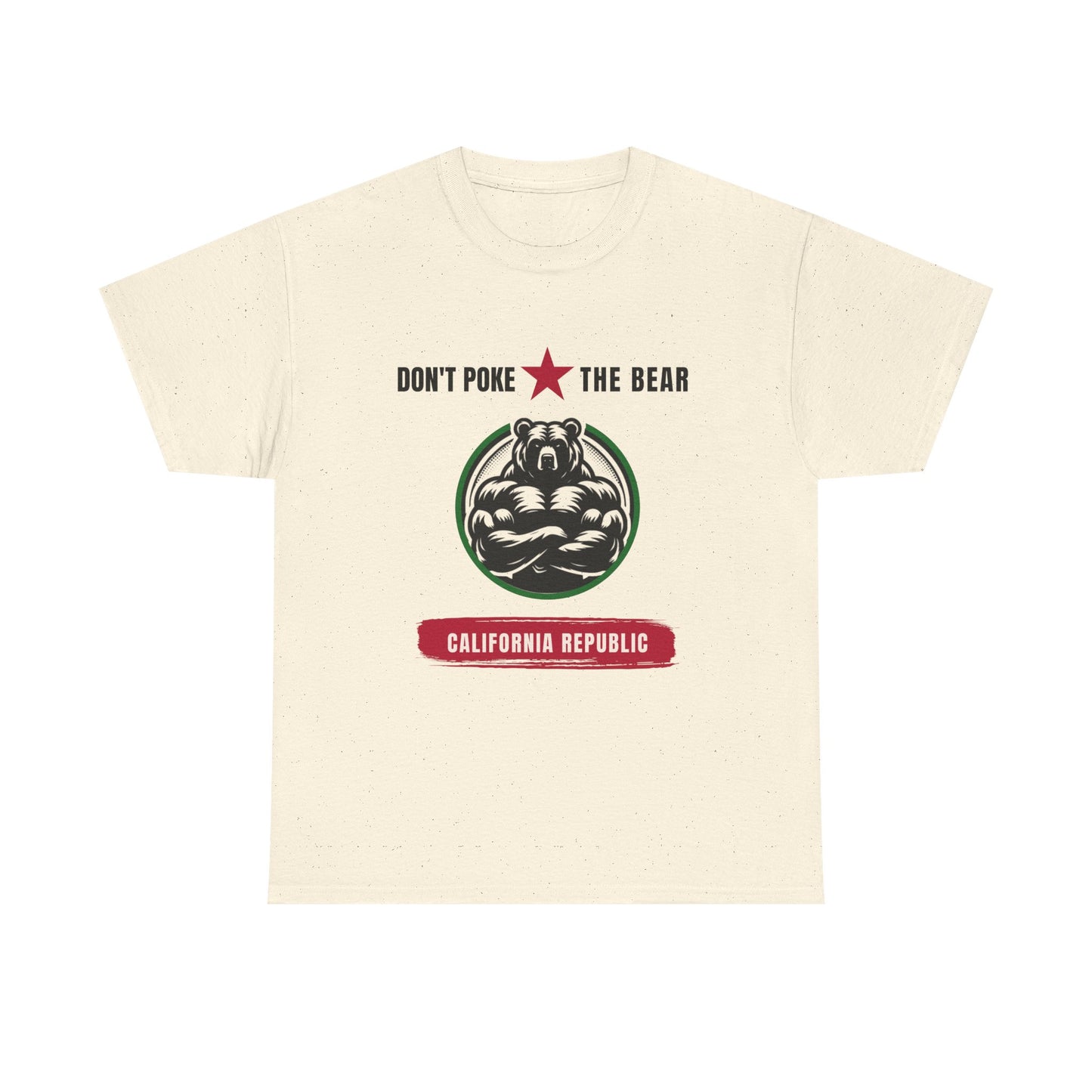 Don't Poke the Bear California Republic Unisex T-shirt, Gavin Newsom 2028, Political Statement Shirt for Democrat Supporters, California