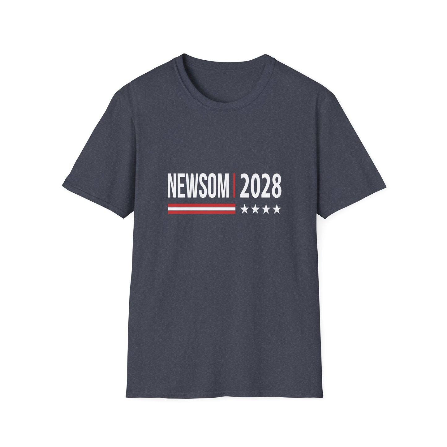 Newsom 2028 Unisex T-Shirt, Political Campaign Election Shirt, Democrat Supporter Shirt, Gavin Newsom for President, Political Apparel