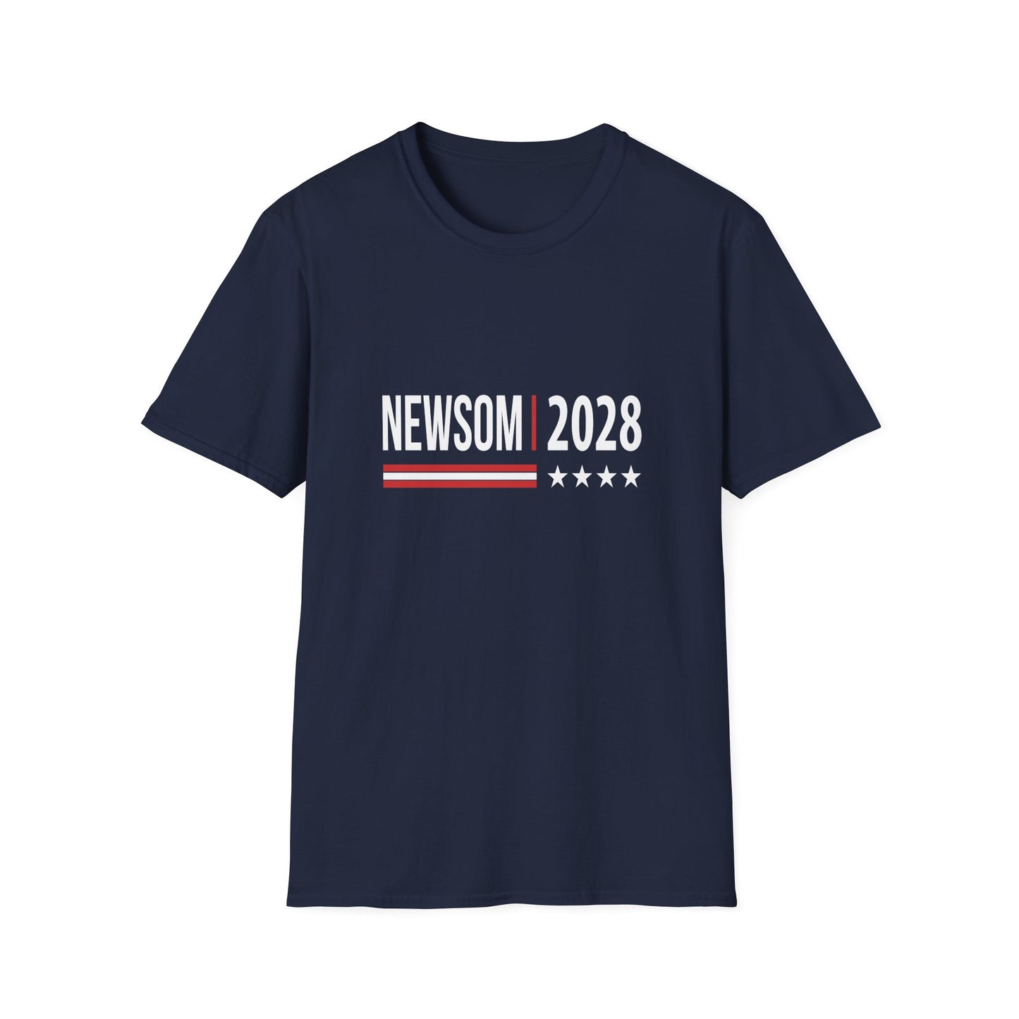 Newsom 2028 Unisex T-Shirt, Political Campaign Election Shirt, Democrat Supporter Shirt, Gavin Newsom for President, Political Apparel