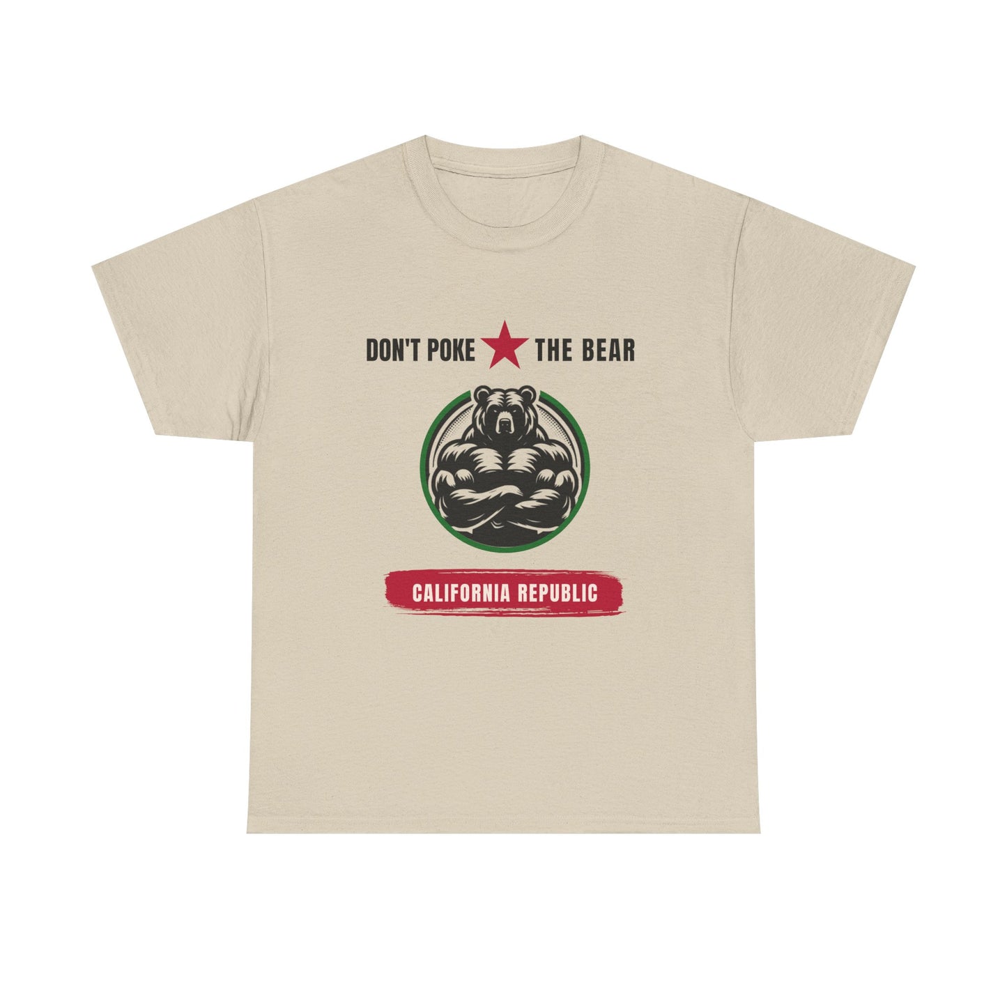 Don't Poke the Bear California Republic Unisex T-shirt, Gavin Newsom 2028, Political Statement Shirt for Democrat Supporters, California