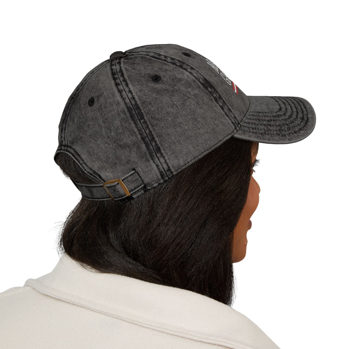 Make America Gavin Again, Vintage Embroidered Denim Cap for Supporters, Democracy Political Merchandise, Soft Adjustable Baseball Dad Hat
