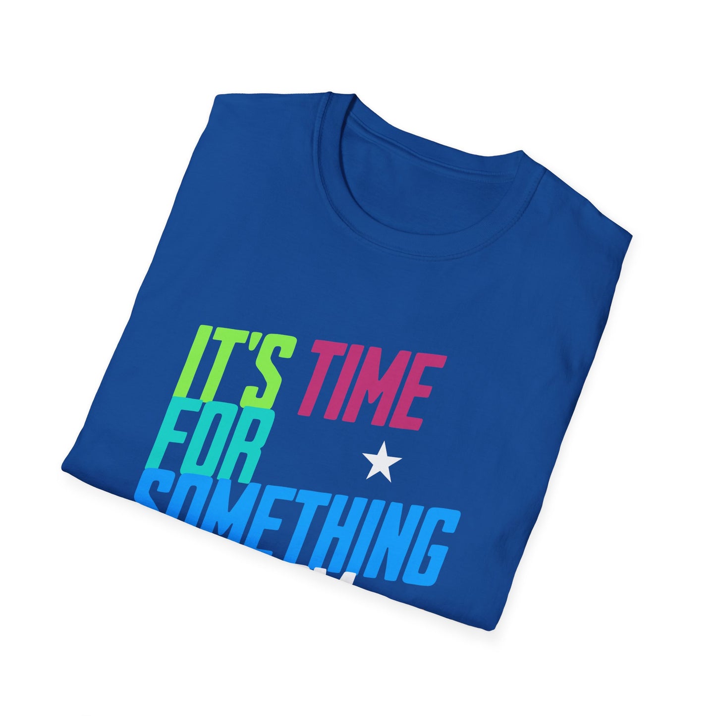 Newsom 2028 Unisex T-Shirt, It's Time for Something Newsom, Presidential Political Campaign, Election Shirt for Democratic Supporters