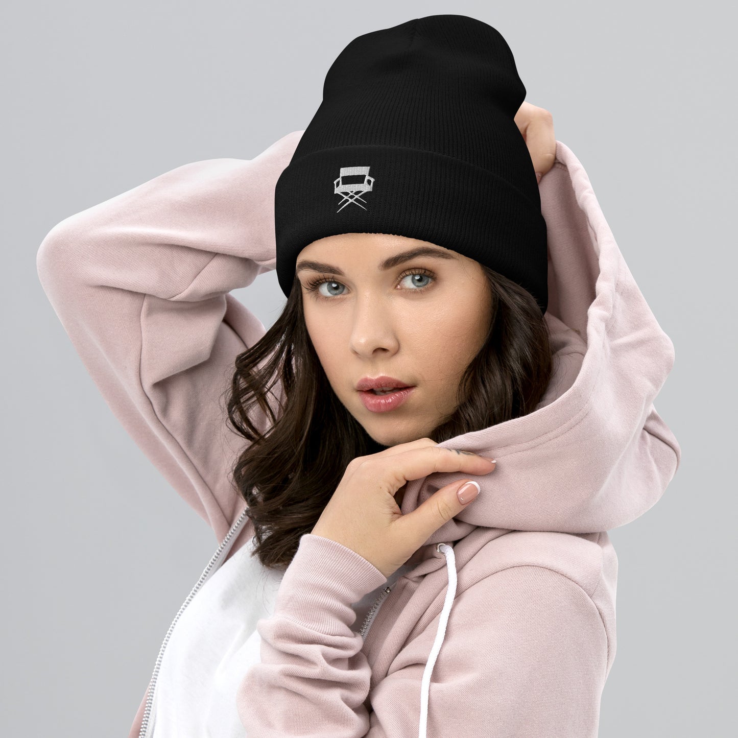 Film Director, Film Student, Director's Chair Movie Industry Cuffed Beanie Hat