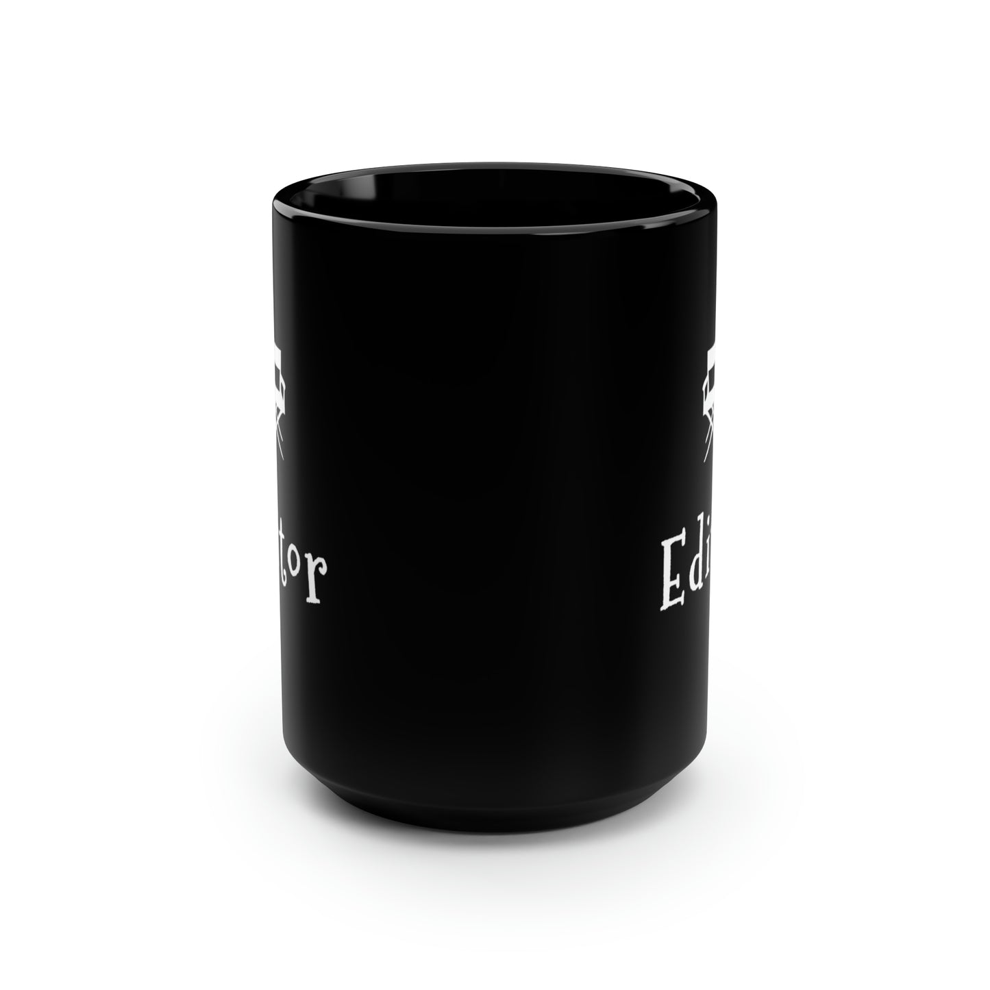 Film Editor Coffee or Tea Gift for Movie Lovers and Film Buffs - Black Mug, 15oz