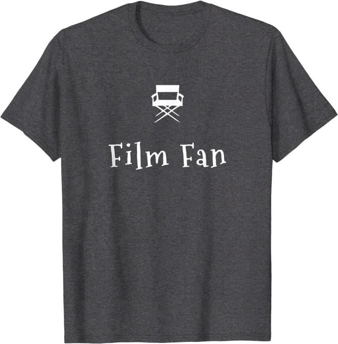 Film Fan T-Shirt Gift for Movie Lovers and Film Buffs