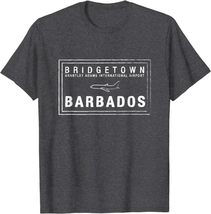 Bridgetown Barbados Passport Stamp Vacation Travel T-shirt