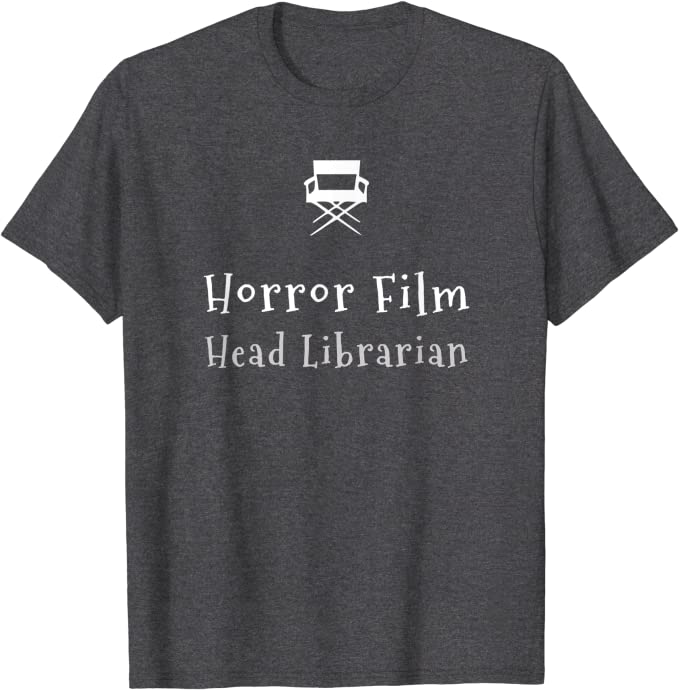 Horror Film Head Librarian T-shirt