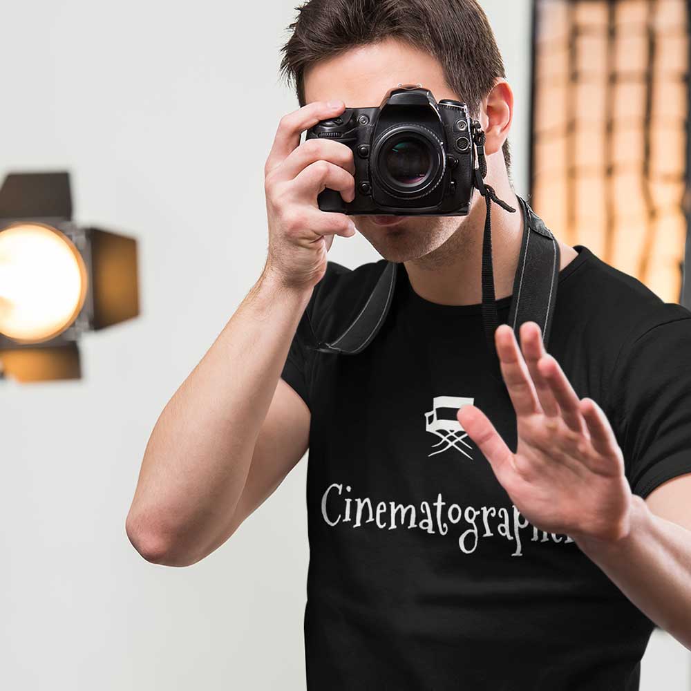 Film Cinematographer Gift for Movie Lovers Unisex T-Shirt