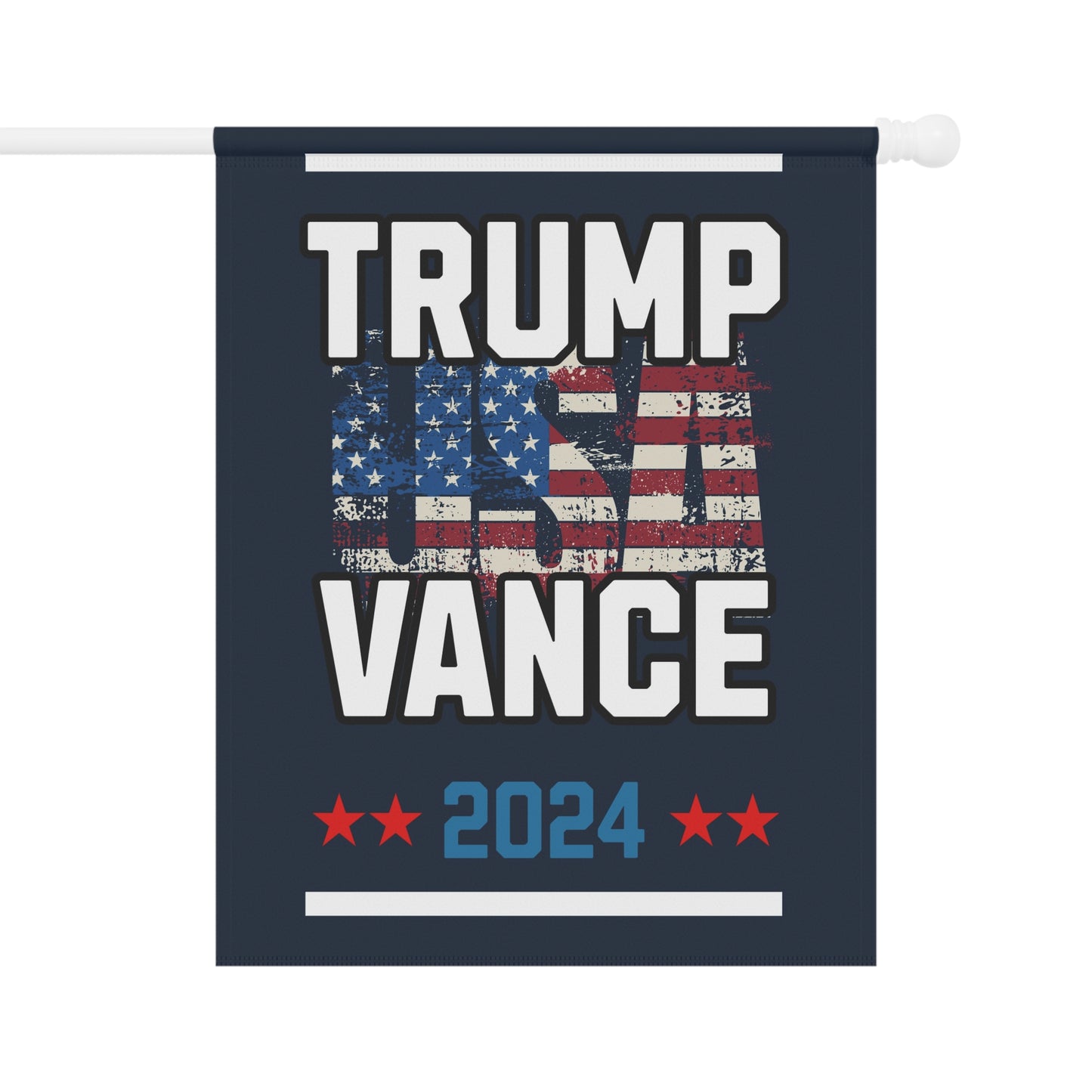 Trump Vance 2024 Republican Presidential Election Garden & House Flag Banner