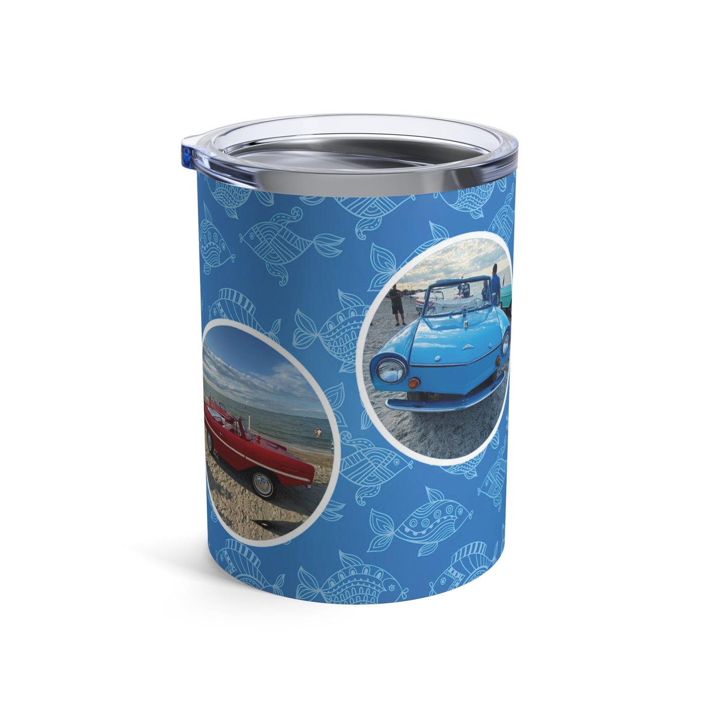 Amphicar Coffee or Tea Travel Stainless Steel Tumbler 10oz Mug