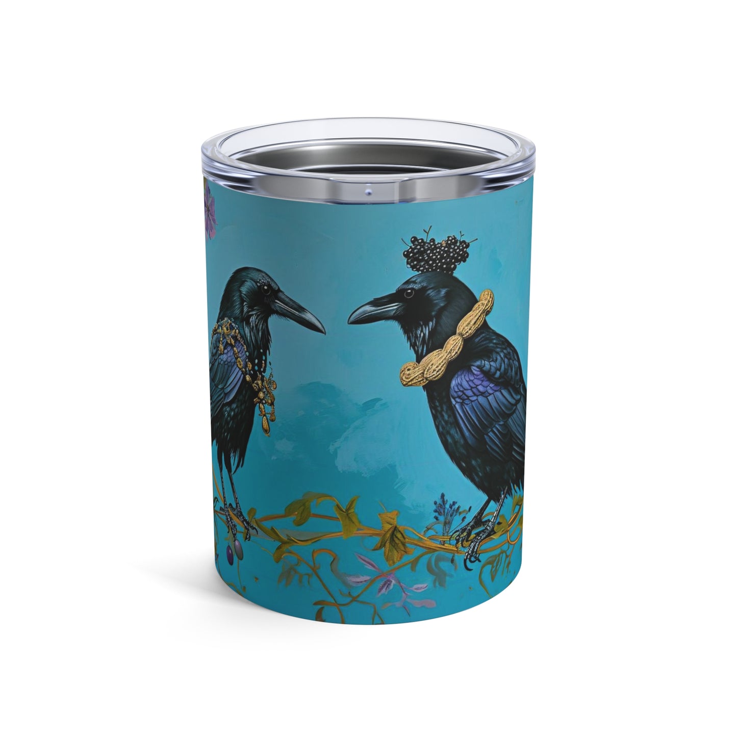 Raven Crow Fancy Dress Party - Funny Bird Gift, Coffee or Tea Tumbler 10oz