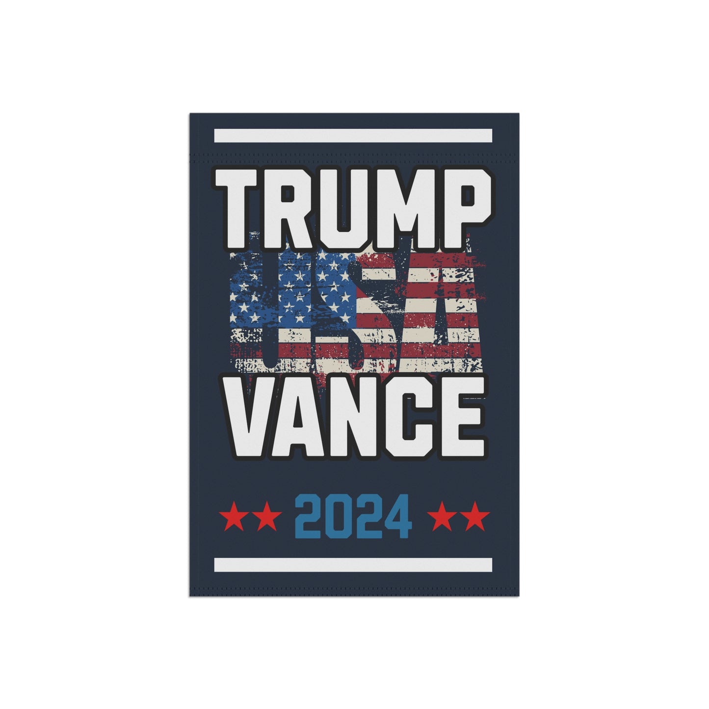 Trump Vance 2024 Republican Presidential Election Garden & House Flag Banner