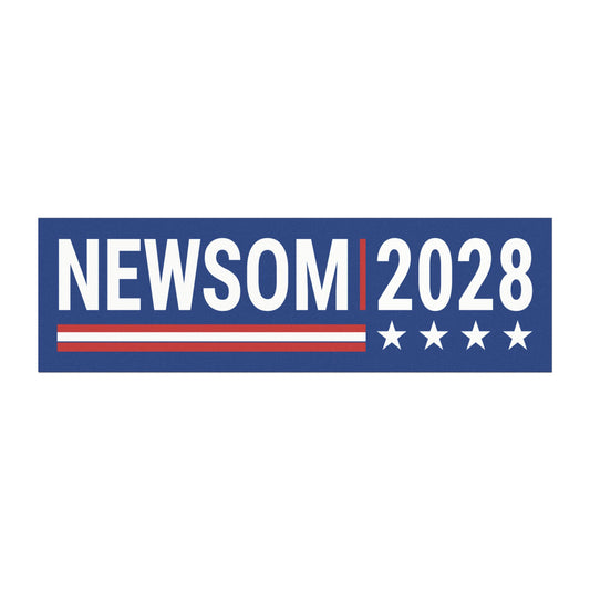 Newsom 2028 Car or Truck Magnet, 2028 Presidential Political Campaign, Removable Election Magnet for Gavin Newsom Supporters, 2 Sizes