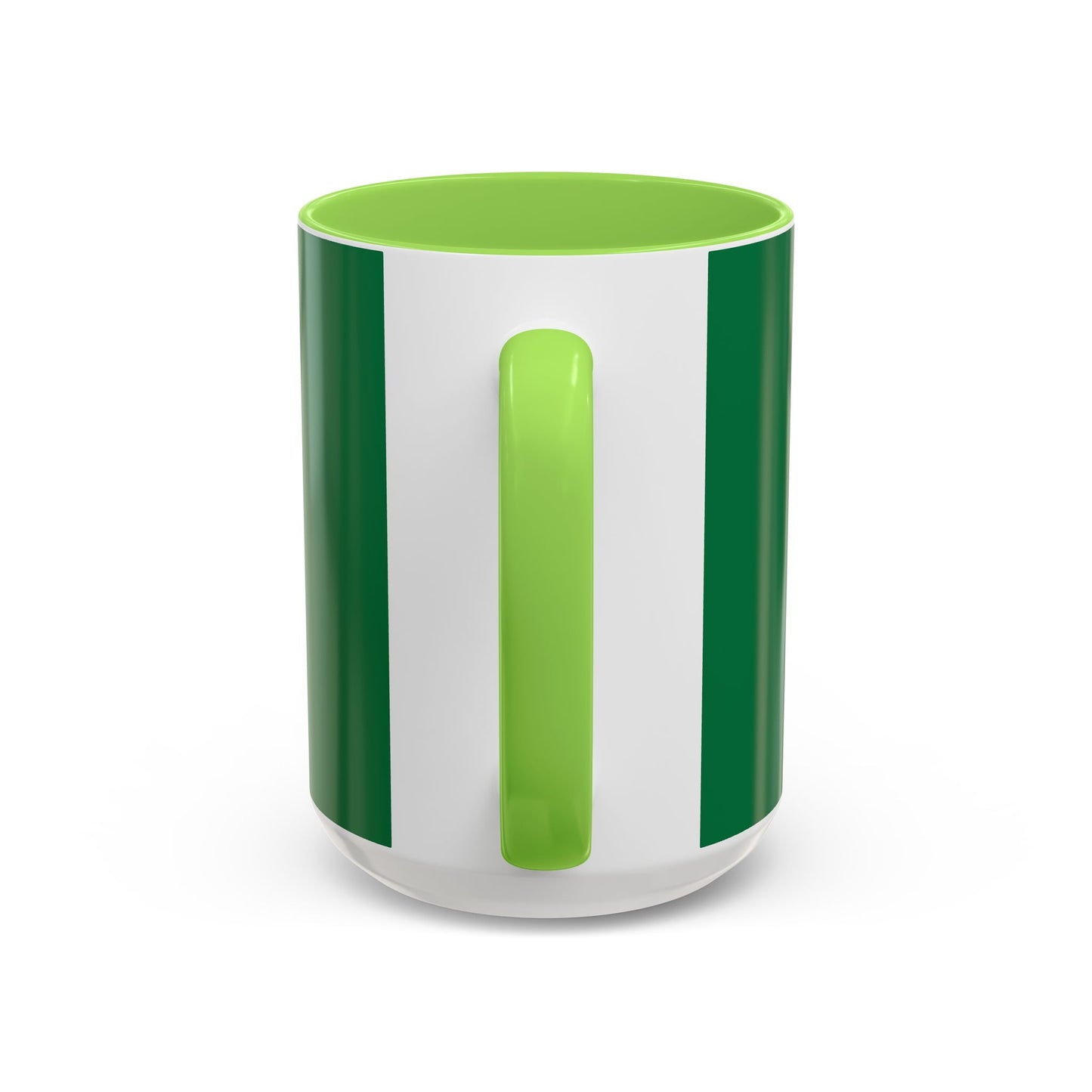 Green Planet Films Color Accent Mug — Eco Logo Coffee Cup (11oz & 15oz)