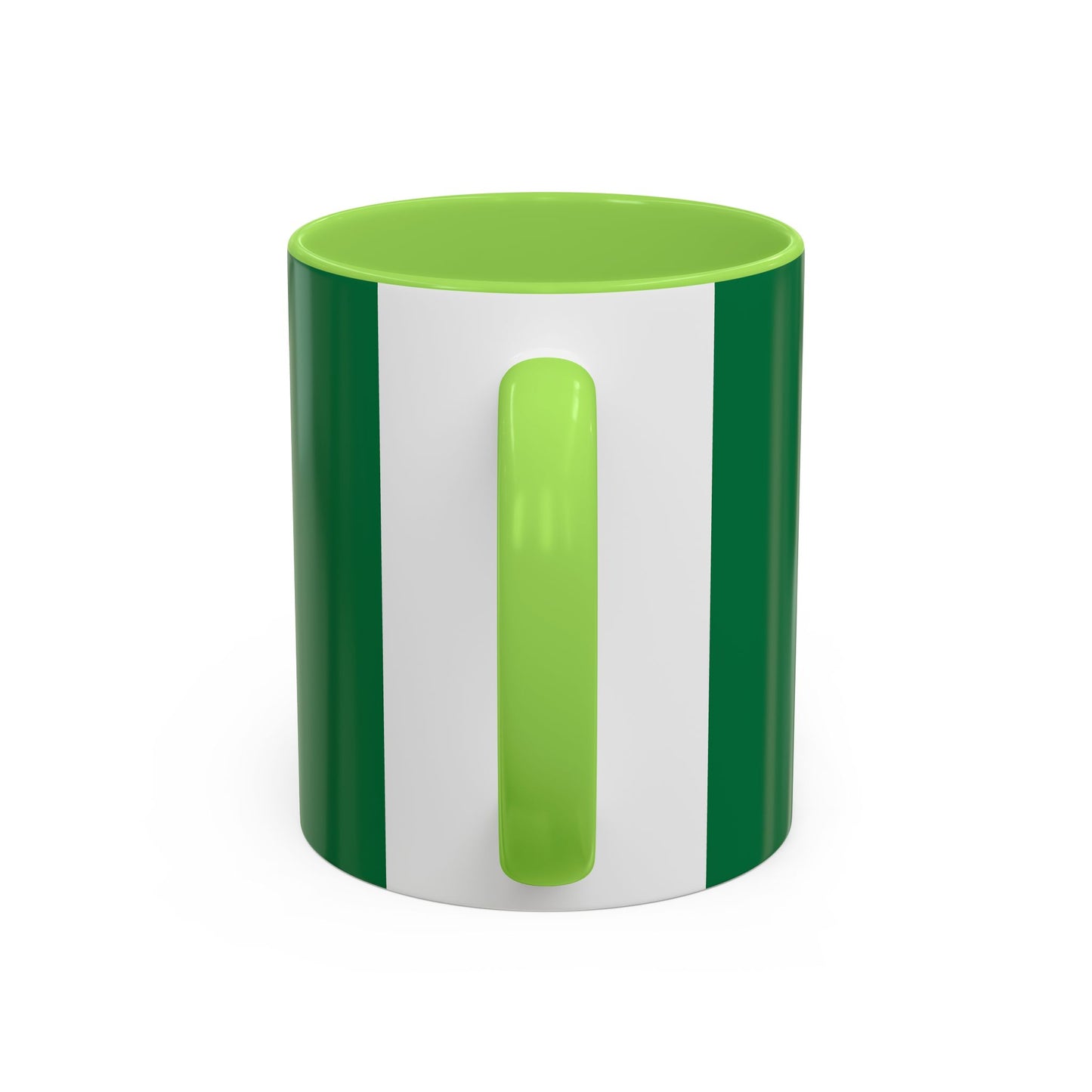 Green Planet Films Color Accent Mug — Eco Logo Coffee Cup (11oz & 15oz)