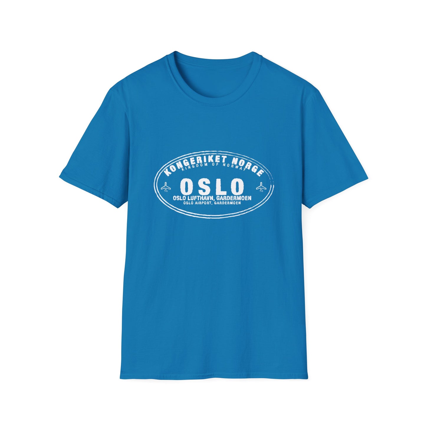 Oslo Norway Passport Stamp Vacation Travel Unisex T-shirt
