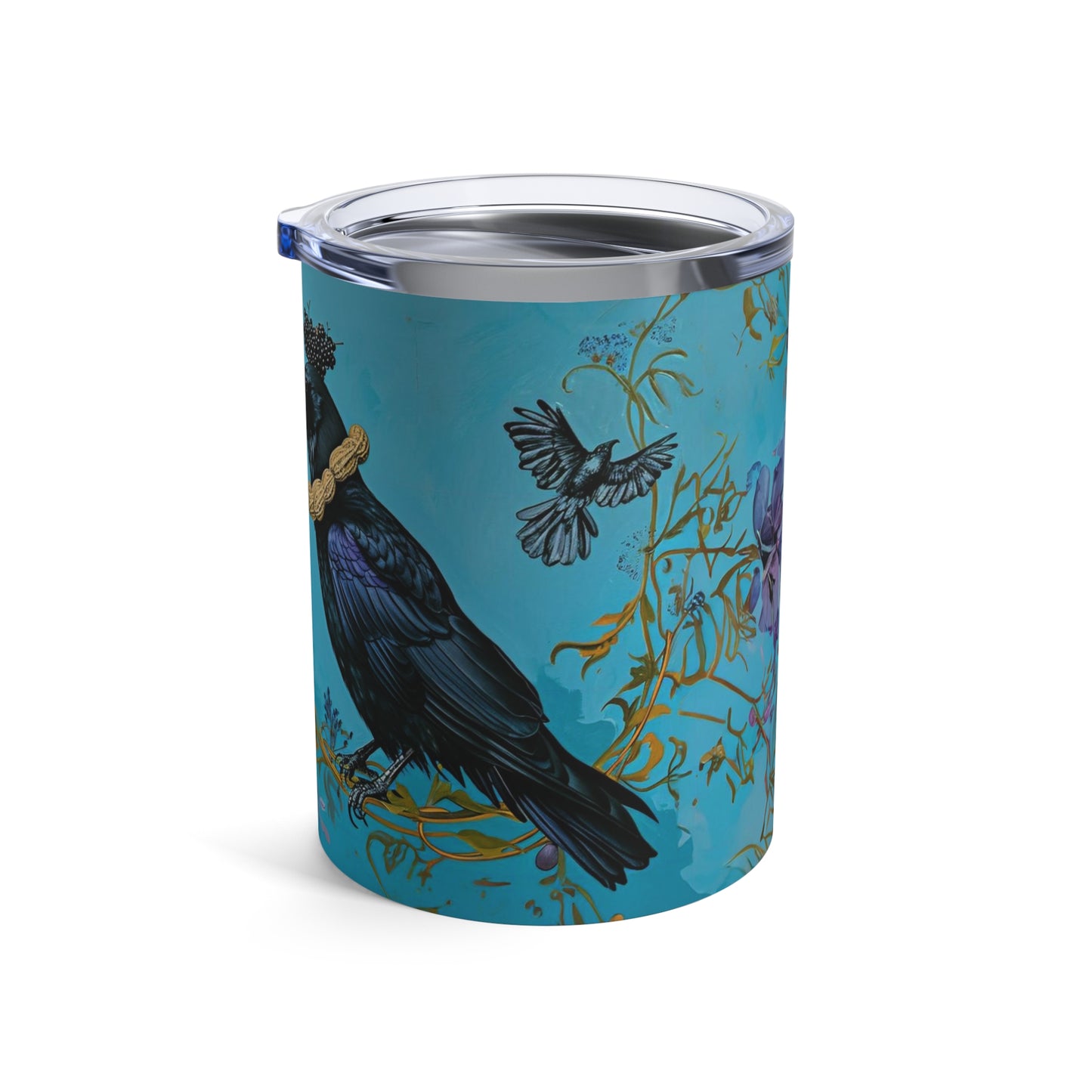 Raven Crow Fancy Dress Party - Funny Bird Gift, Coffee or Tea Tumbler 10oz