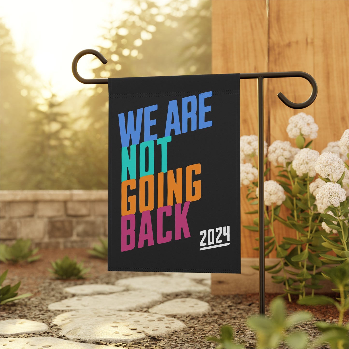 Kamala We Are Not Going Back, We're Not Going Back, Kamala, Kamala Harris Yard Sign, Harris 2024 Garden Flag, Vote Kamala, 2 Sizes