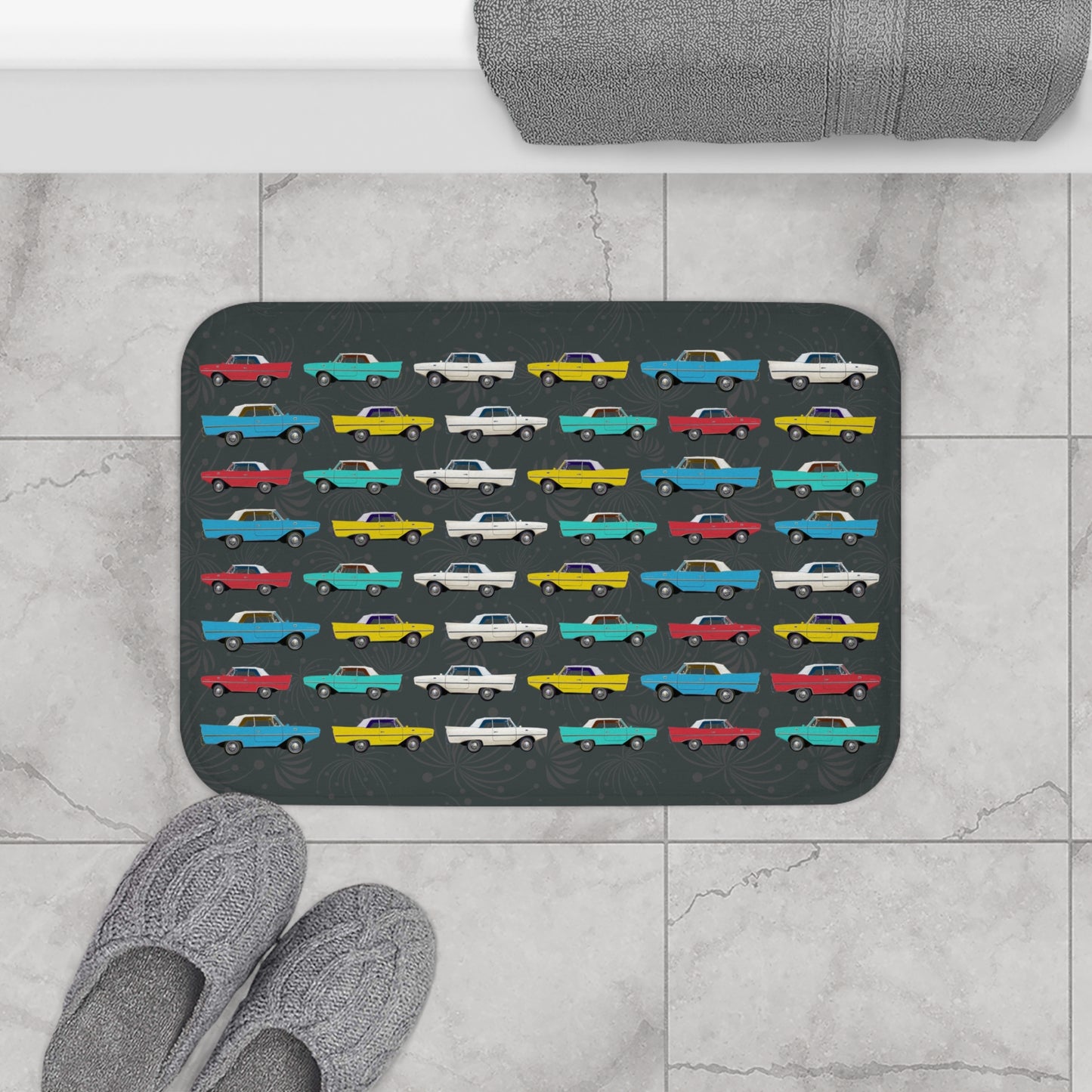 Amphicar 770 Bath Mat or Bedside Rug for Car Enthusiasts (2 sizes)