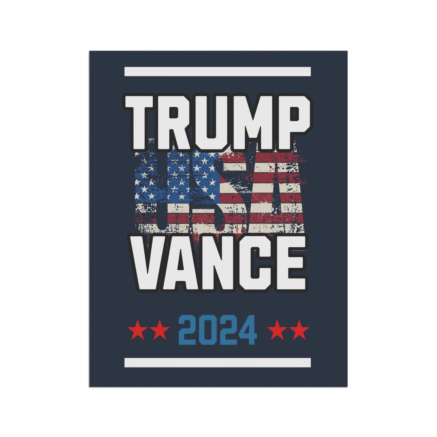 Trump Vance 2024 Republican Presidential Election Garden & House Flag Banner