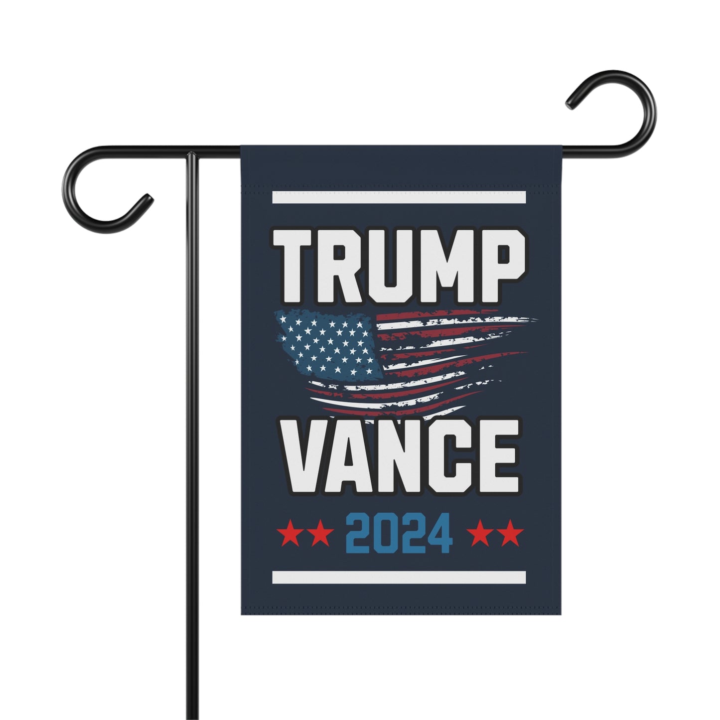 Trump Vance 2024 Republican Presidential Election Garden & House Vintage Flag Banner