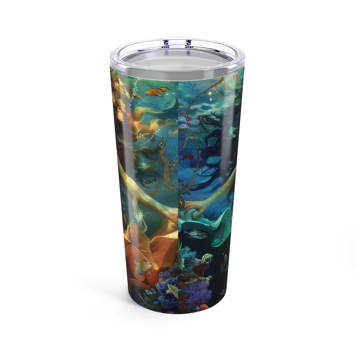 05 Mermaid Tumbler, Water Goddesses, Mermaidcore, Fairycore, Goddess, Stainless Steel Travel Tumbler 20oz
