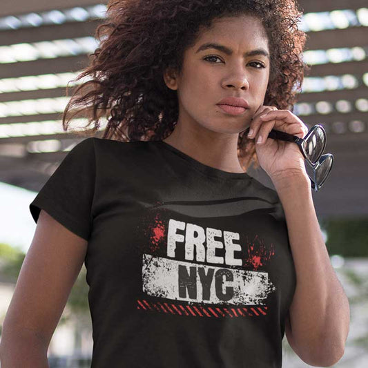Free NYC - Protest Military Takeover of New York City, Unisex T-shirt, Resist Political Events, Activist Shirt, Protest Rally Tee Apparel