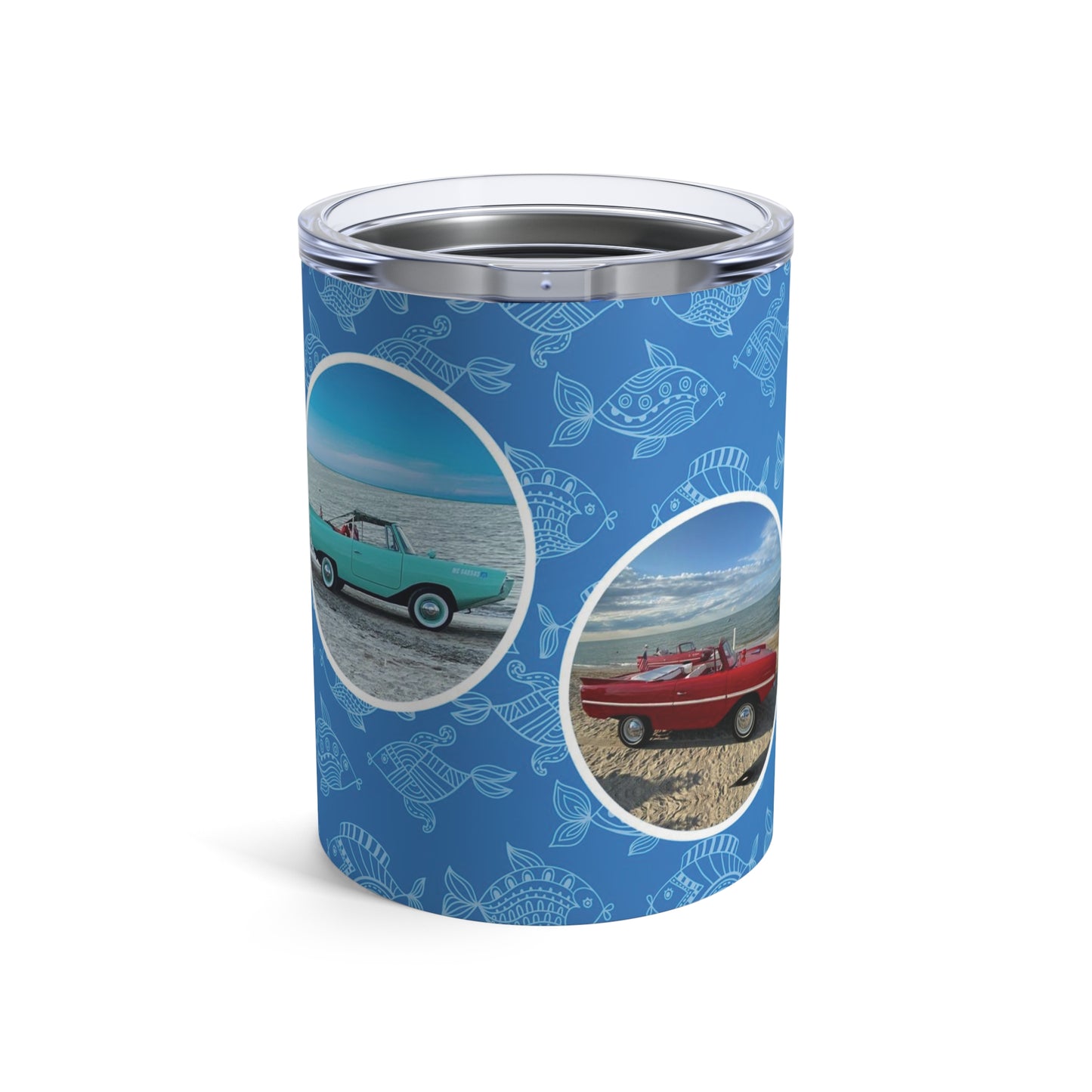 Amphicar Coffee or Tea Travel Stainless Steel Tumbler 10oz Mug