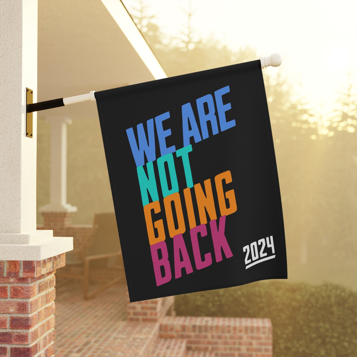 Kamala We Are Not Going Back, We're Not Going Back, Kamala, Kamala Harris Yard Sign, Harris 2024 Garden Flag, Vote Kamala, 2 Sizes