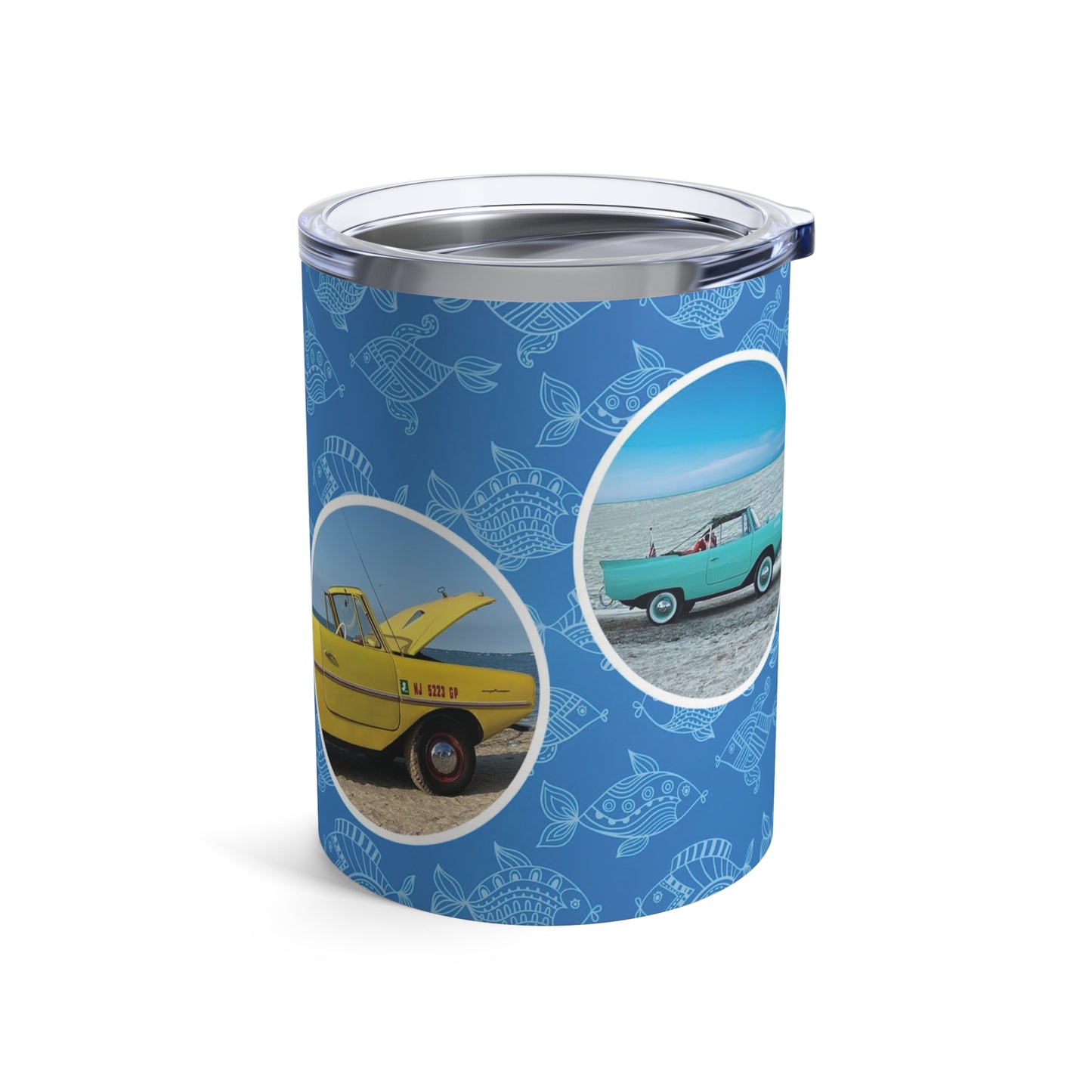 Amphicar Coffee or Tea Travel Stainless Steel Tumbler 10oz Mug