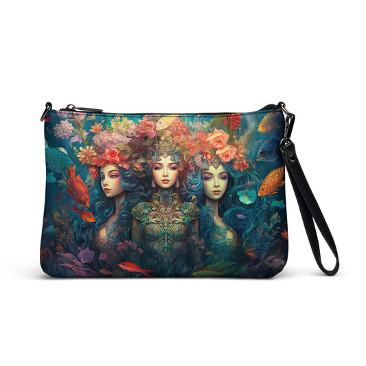 Trio of Water Goddesses Crossbody Bag