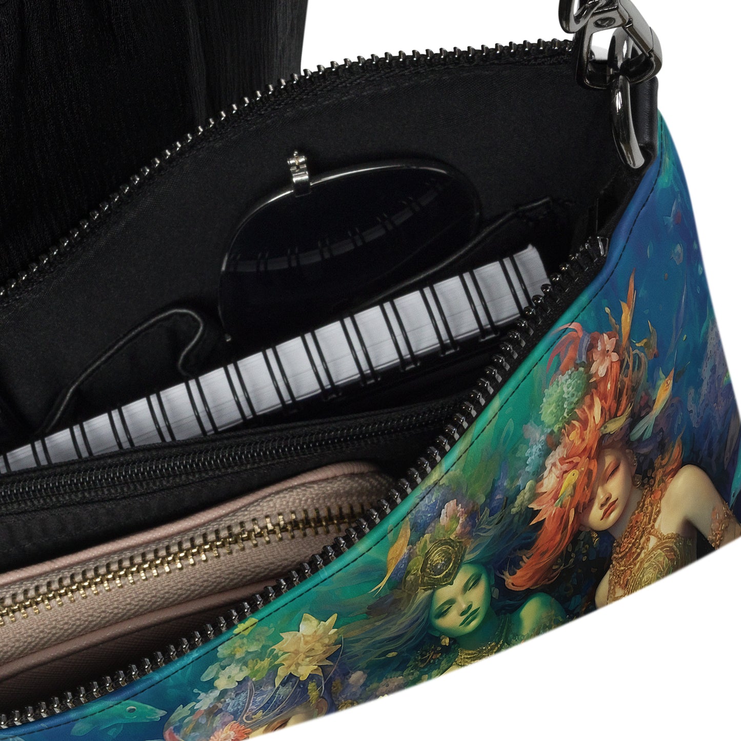 3 Dreamy Water Goddesses Crossbody Bag