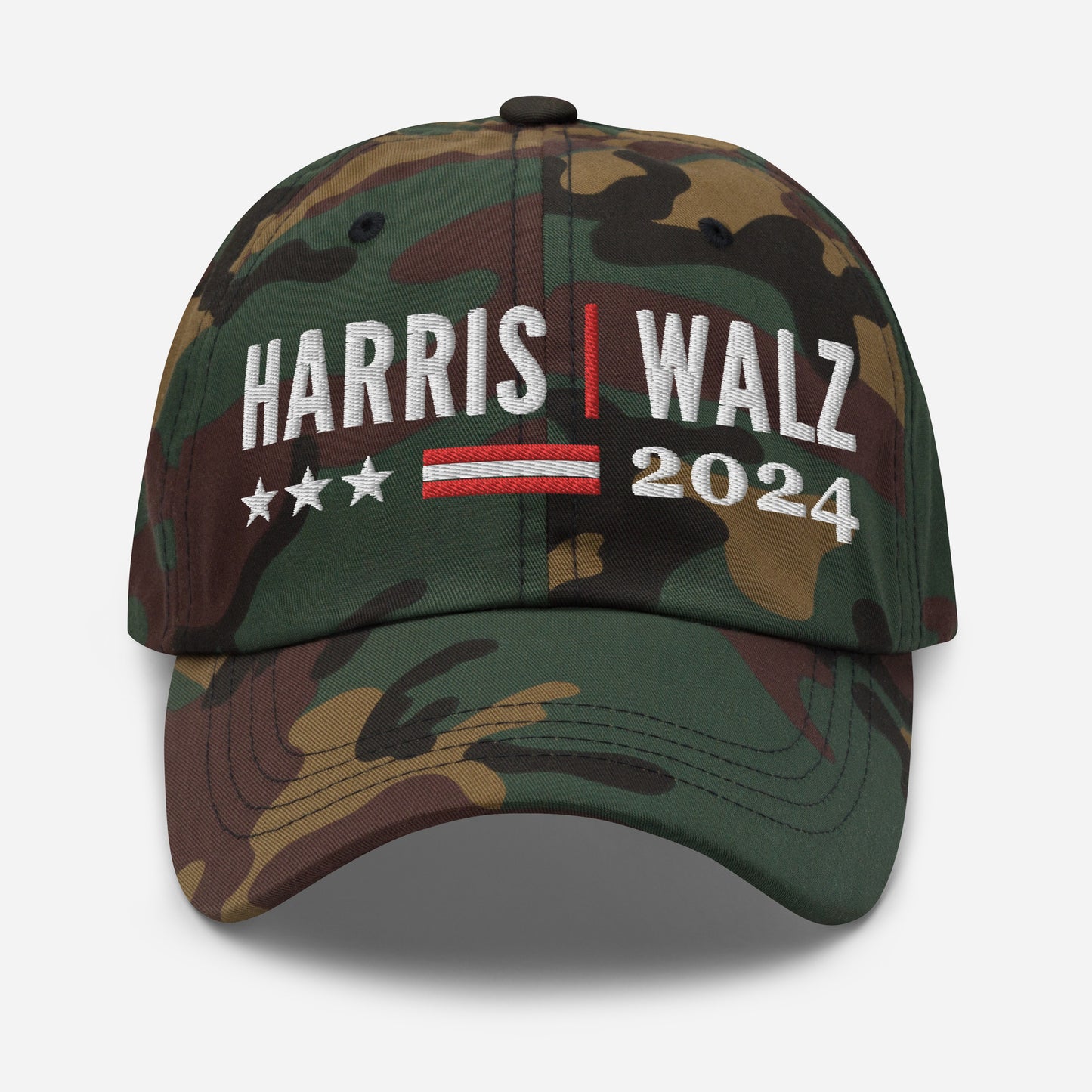 Harris Walz Hat, Camoflauge Hat, Camo Cap, Harris Walz Cap, Harris Walz Cap, Baseball Cap, Embroidery, Embroidered Baseball Cap