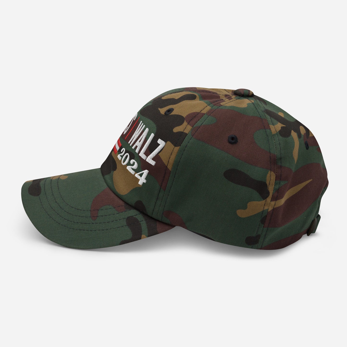 Harris Walz Hat, Camoflauge Hat, Camo Cap, Harris Walz Cap, Harris Walz Cap, Baseball Cap, Embroidery, Embroidered Baseball Cap