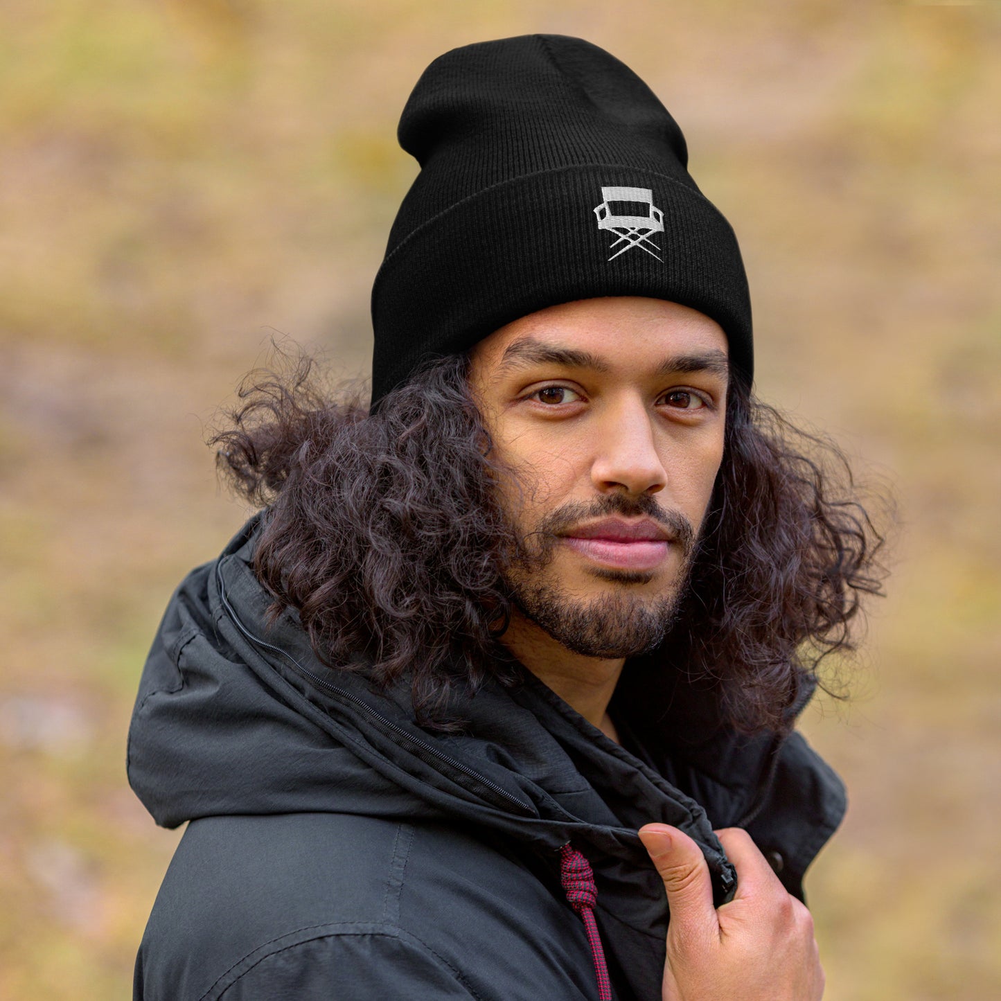 Film Director, Film Student, Director's Chair Movie Industry Cuffed Beanie Hat