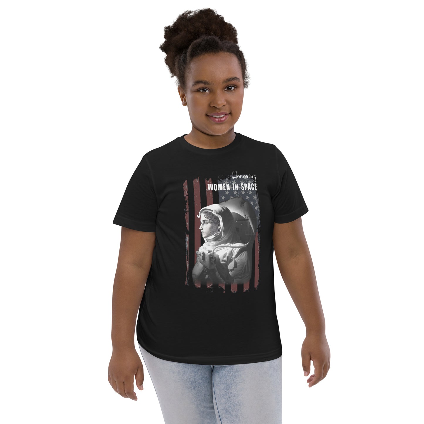 Honoring Women in Space - Youth Astronauts Short Sleeve Unisex T-Shirt