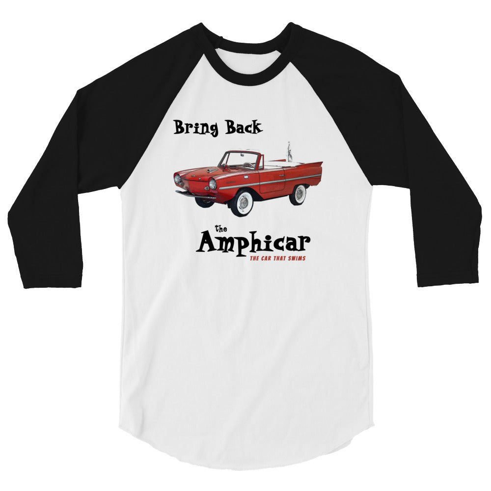 Bring Back the Amphicar - the Car that Swims 3/4 sleeve raglan shirt