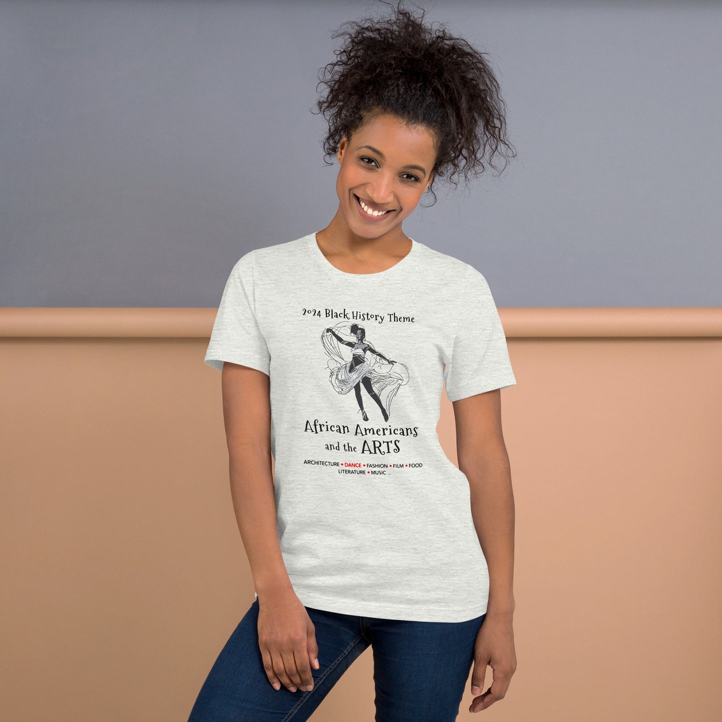 2024 Black History: African Americans and the Arts - Dance Unisex t-shirt