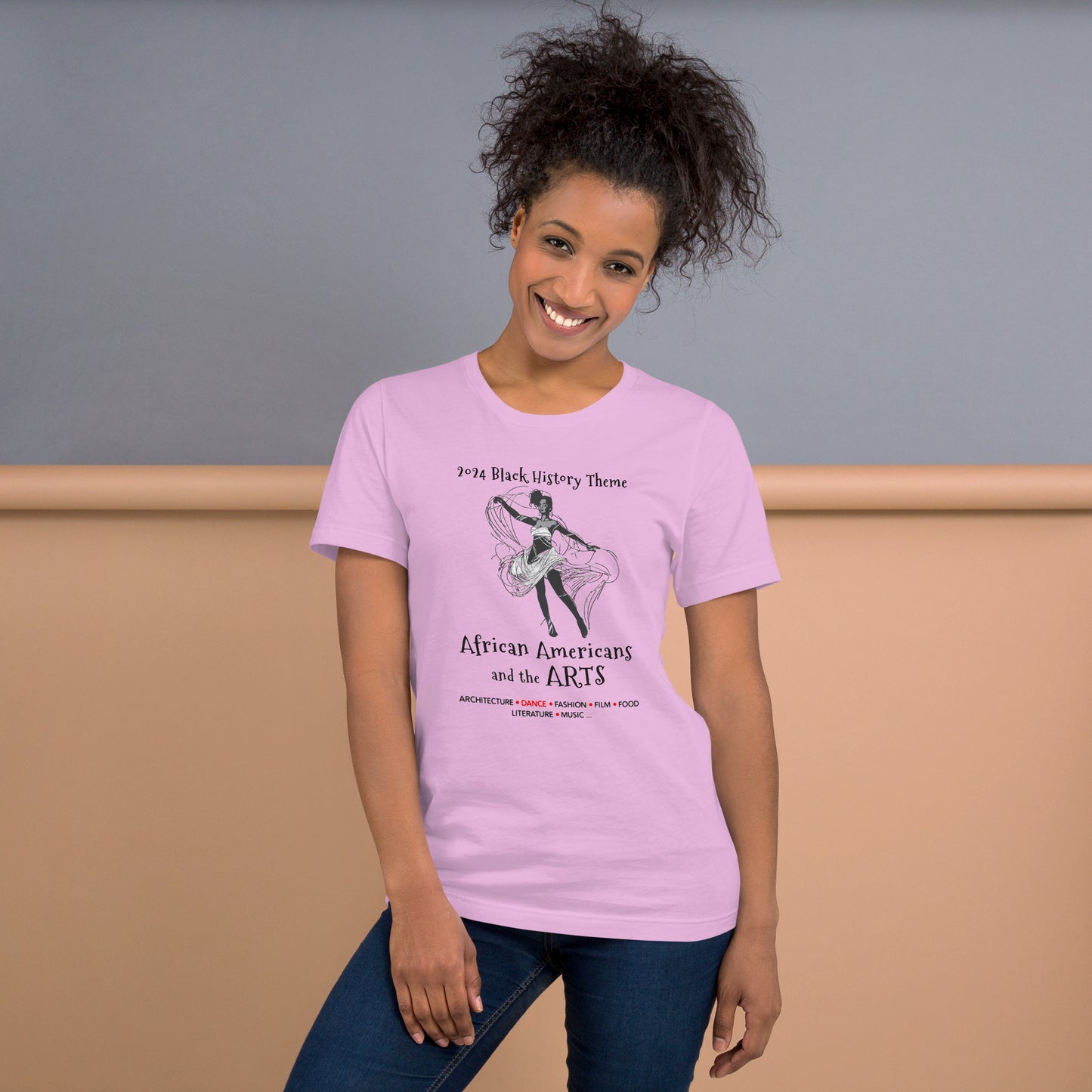 2024 Black History: African Americans and the Arts - Dance Unisex t-shirt