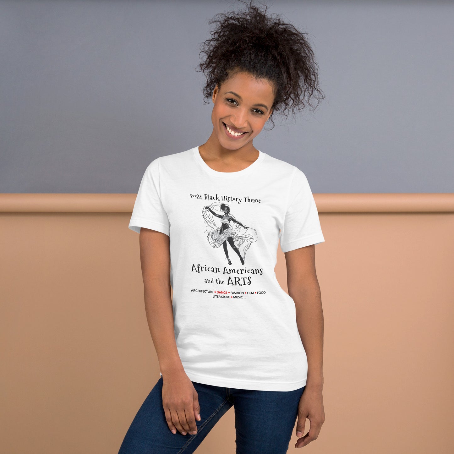 2024 Black History: African Americans and the Arts - Dance Unisex t-shirt