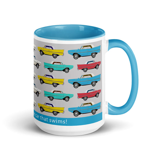 Amphicar 770 Coffee or Tea Mug 15 oz for Swim-Ins and Car Shows