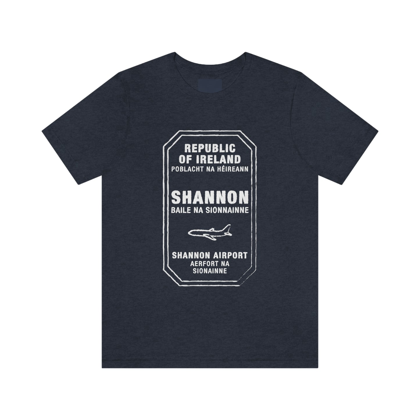 Shannon Ireland Passport Stamp Vacation Travel Unisex T-shirt