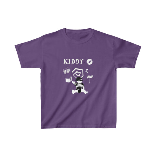 Cool Kiddy-O Beatnik Family Matching Shirts - Kids Heavy Cotton™ Tee dark colors