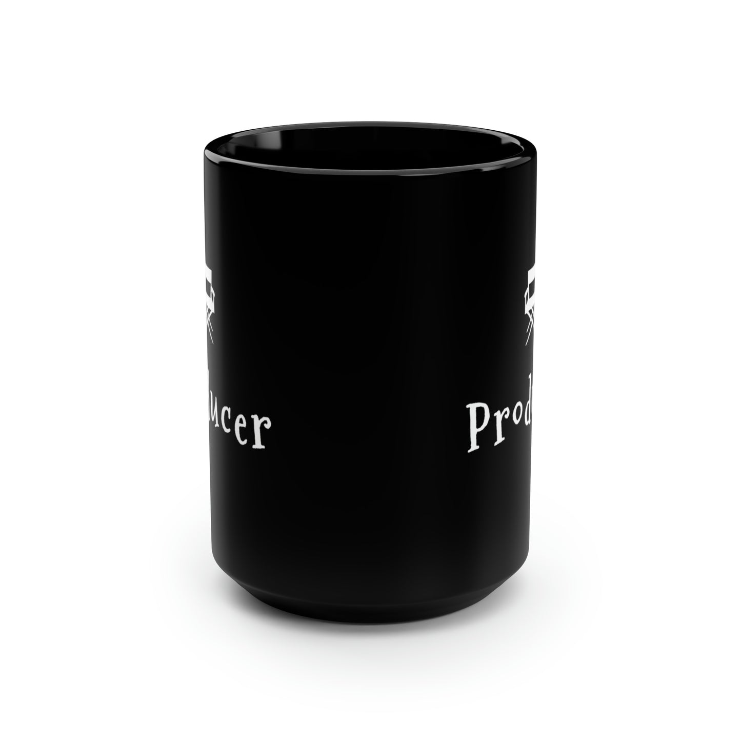 Film Producer Coffee or Tea Gift for Movie Lovers and Film Buffs - Black Mug, 15oz