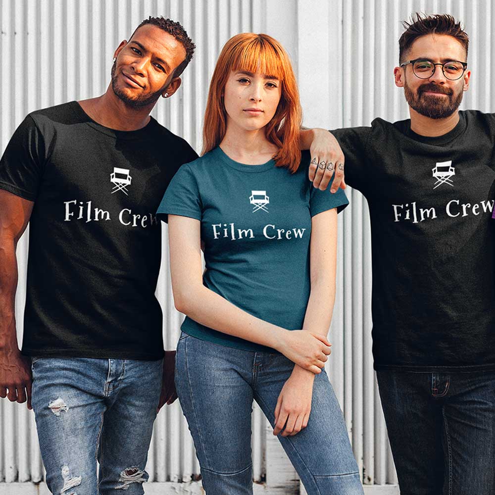 Film Crew T-Shirt  for Movie Lovers